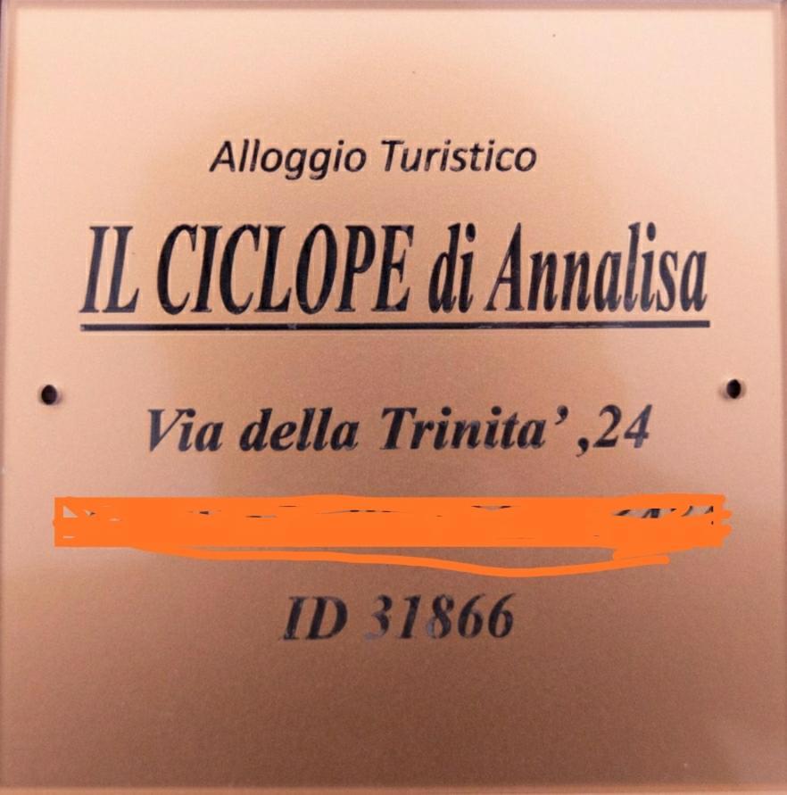 AlatriIl Ciclope Di Annalisa公寓 外观 照片
